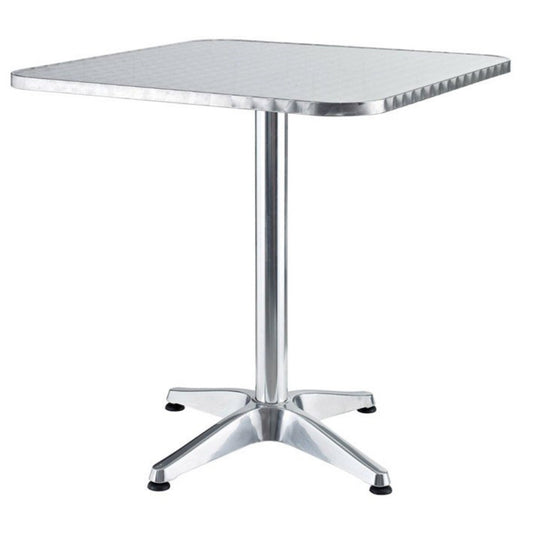 Table carrée en aluminium Verdelook