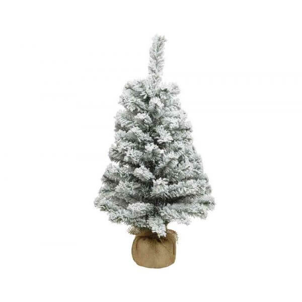 Sapin de Noël d'intérieur enneigé - 60 cm