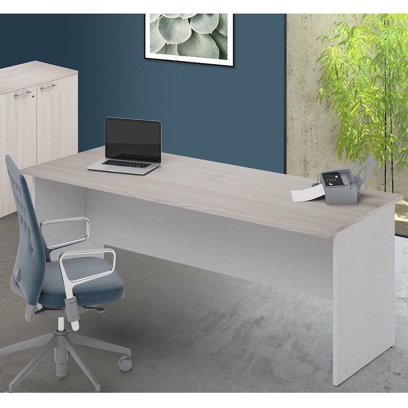 Bureau couleur orme 180 x 80 x H 74 cm