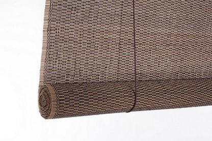 Rideau Dora en bambou marron foncé 120x260 cm