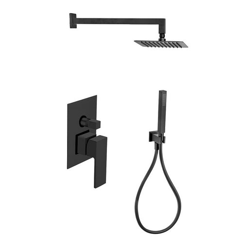 Kit de douche Kyra 2 noir mat