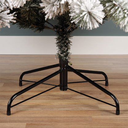 Sapin de Noël Vancover enneigé H 210 x Ø132 cm