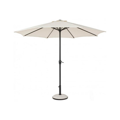 Parasol Kalife avec joint en aluminium écru de 3 mètres