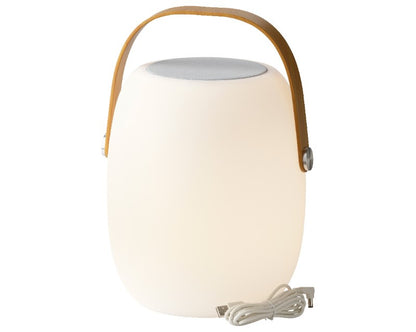 Enceinte LED d'extérieur blanc chaud