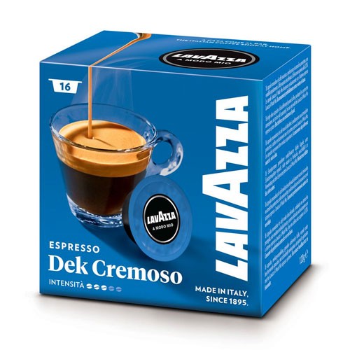 Dek Crémeux 16 Gélules - LAVAZZA A MODO MIO ORIGINAL