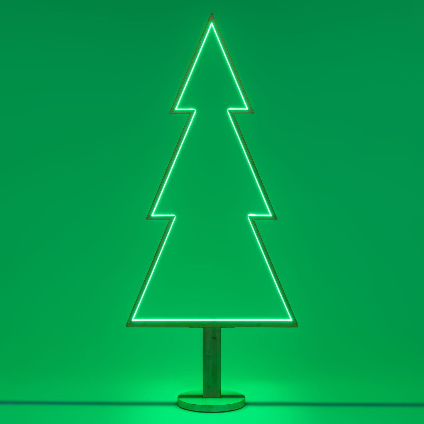 Sapin H170cm SMART RGBWW DLW Lumières de Noël en Bois Blanchi