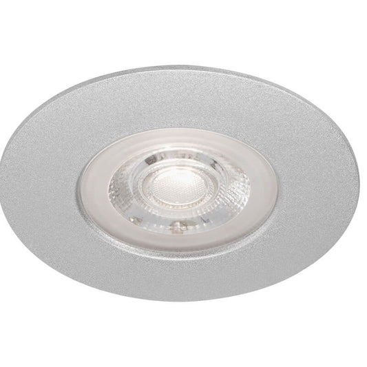 Luminaire encastré LED Ø 9 cm 5W 460lm chromé