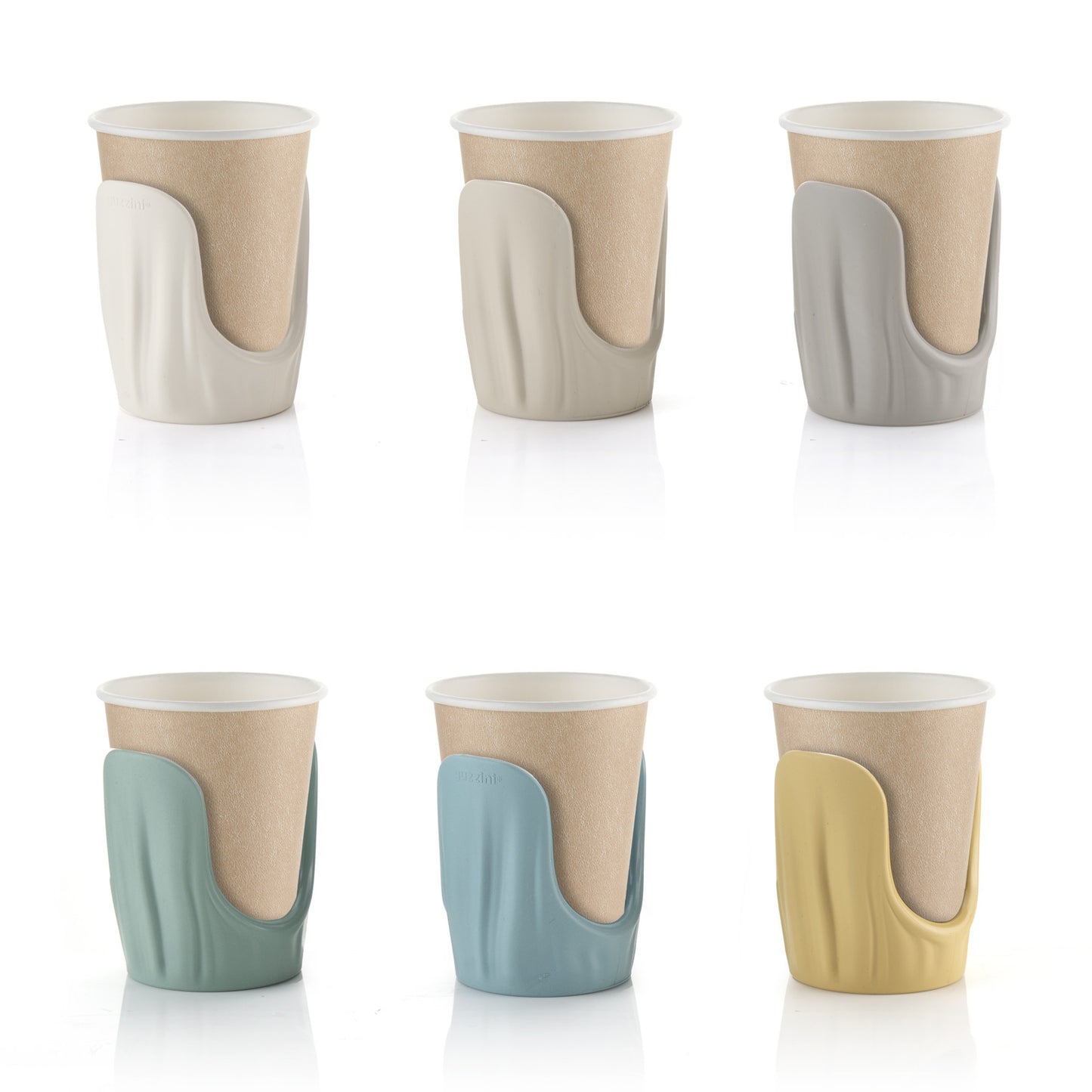 Ensemble de 6 porte-verres Guzzini Tierra