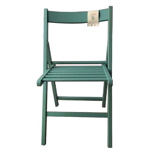 Chaise pliante vert sauge pour votre 5 à 7