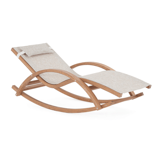Rocking chair "Noes" chaise longue