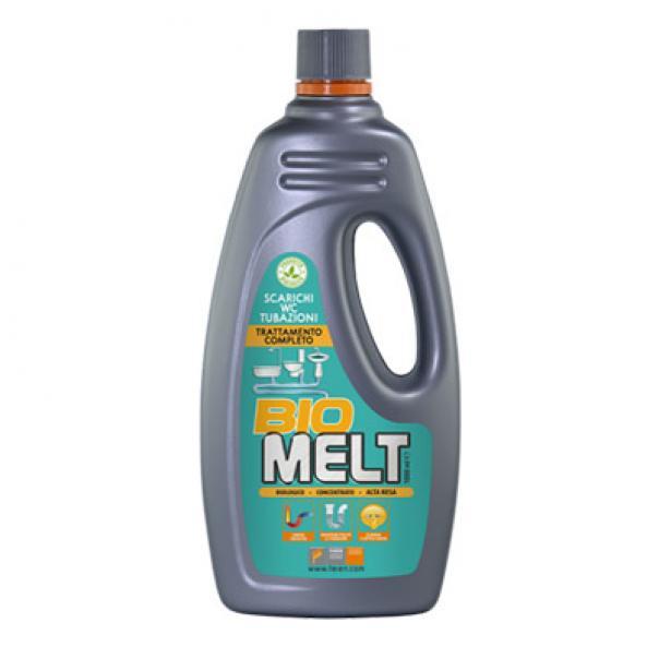 Melt Bio Liquide pour Drains et Fosses Septiques - 1 litre