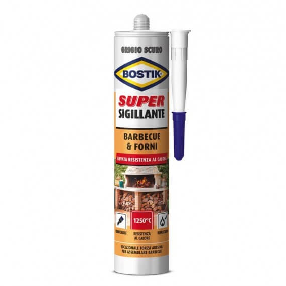 Adhésif Super Scellant Fours à Barbecue Bostik 530 G