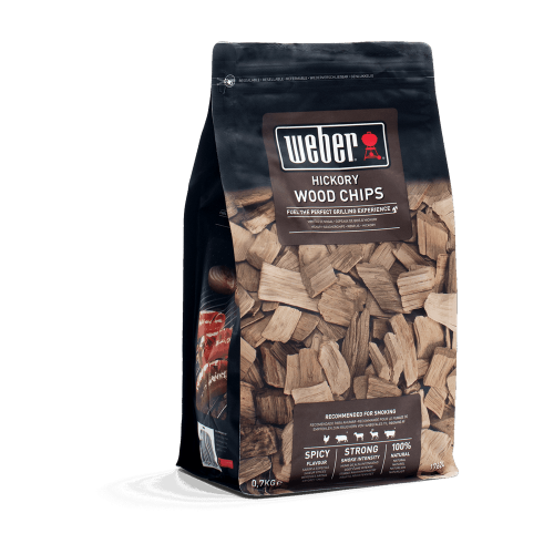 Copeaux de bois à fumer Weber Hickory Blend 700 g (code produit 17624)