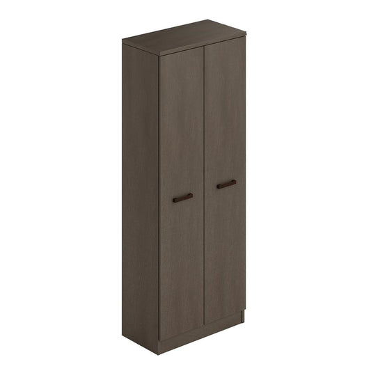 Armoire à chaussures polyvalente Mud avec deux portes et porte-balai cm h182x71x38