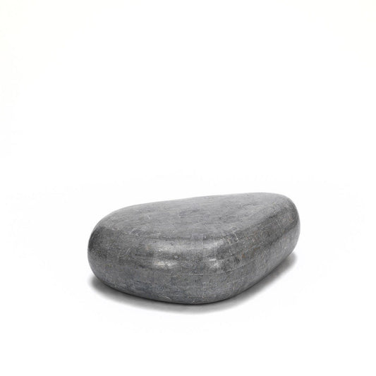 Table basse moderne en pierre grise 7,123 cm x 27 cm