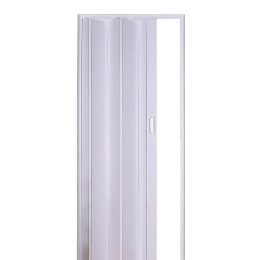 Porte pliante blanche 83 x 214 h cm, installation facile