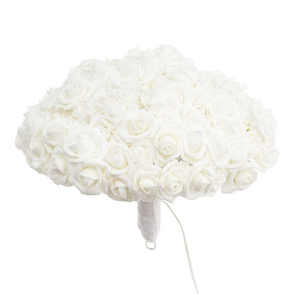 Bouquet Roses RBF Blanches 120 LED 4m + Ø30cm