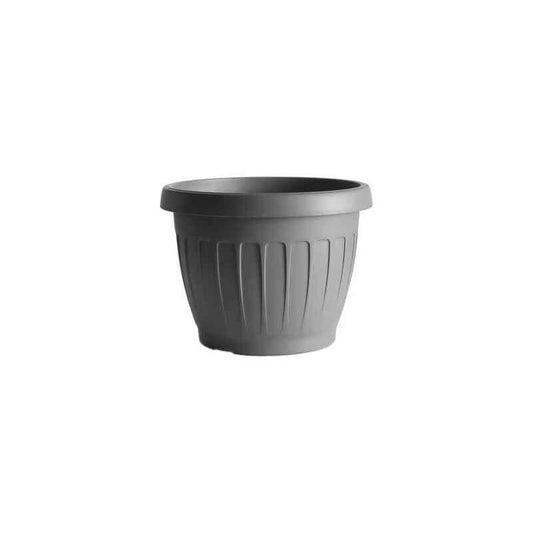 Terra Pot D40 Gris 31088 Bama Jardin Plantes Fleurs Terrasse Balcon