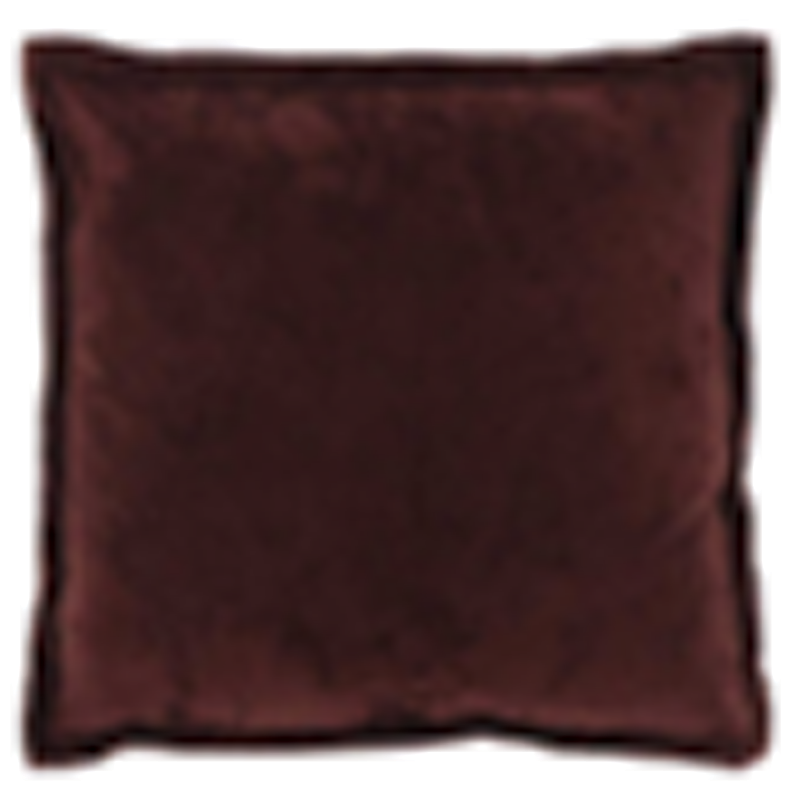 Coussin Tatum 45x45cm pierre de sang