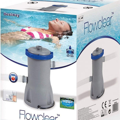 Pompe de filtration 3,028 litres par heure pour piscines Bestway 58386