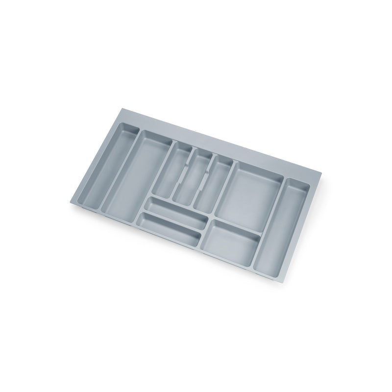 Range-couverts universel en plastique gris - modèle M900