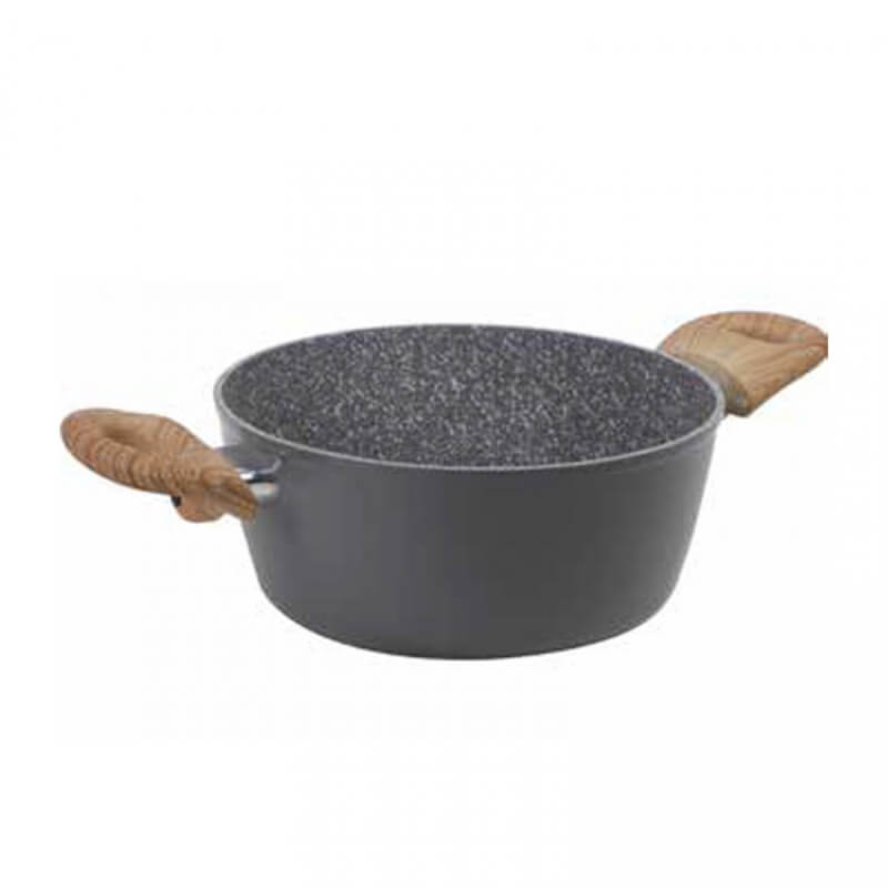 Casserole avec manches en bois 24 cm - Collection Casa