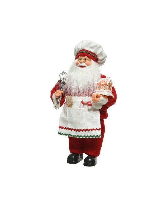 Figurine Père Noël Chef H30