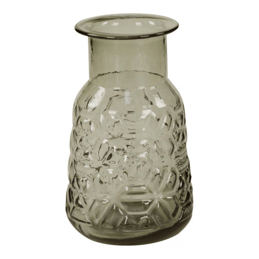 Lorenzongift - Vase décoratif en verre gris