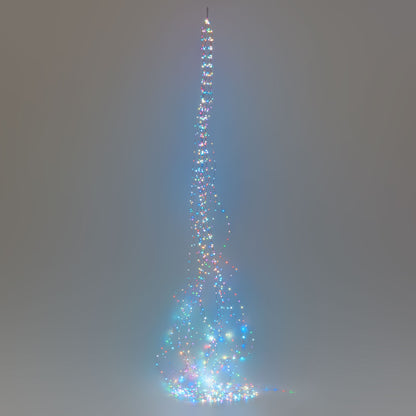 Lumières de Noël Cascade 960 MicroLED RGB 16x60 H300cm