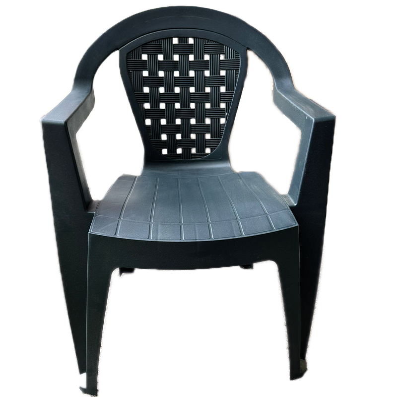 Fauteuil de jardin en résine antidérapante Norma Dimaplast de couleur verte