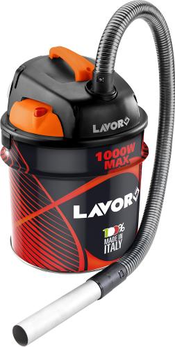 Lavor Ashley 901 - Aspirateur à cendres silencieux de 18 litres pour aspirer les cendres des cheminées et poêles d'une puissance de 1000W.