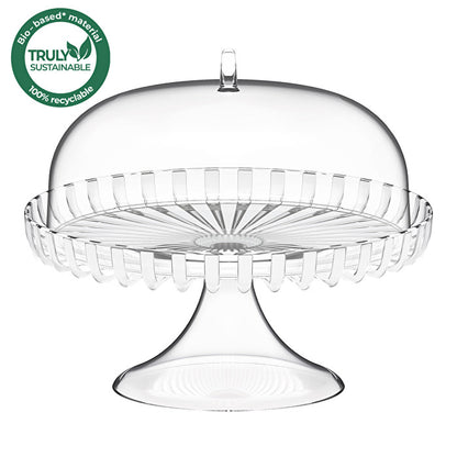 Support avec cloche Guzzini Dolcevita nacre