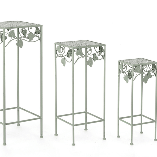 Tabouret fleur Harriet carré L