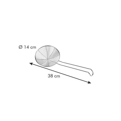 Écumoire araignée en inox GrandChef D14 cm