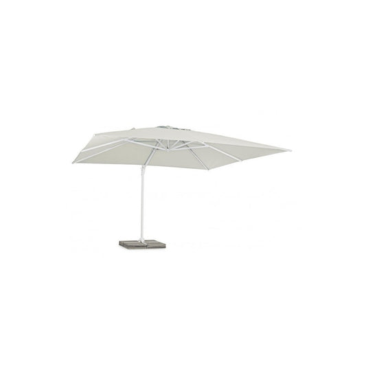 Parasol Eden blanc naturel 4x4 cm