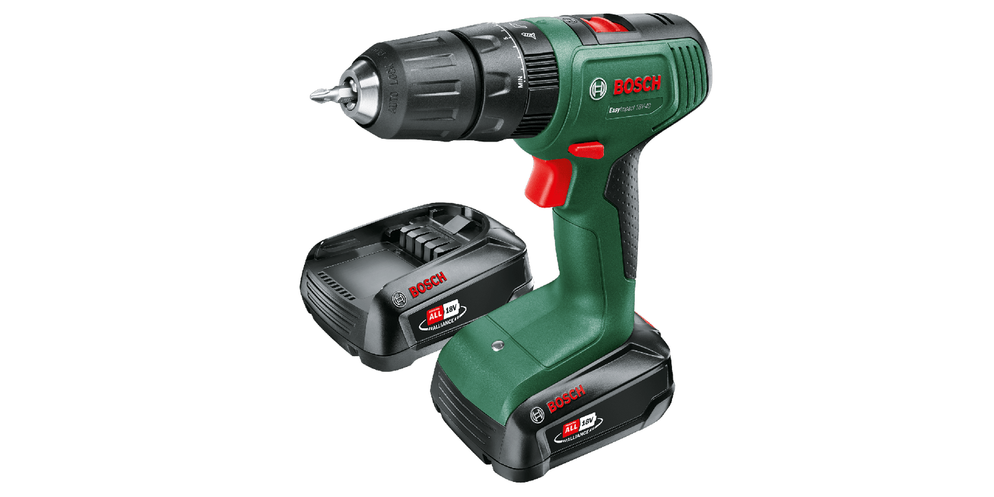 Perceuse Bosch 18V-40 2X2,0Ah