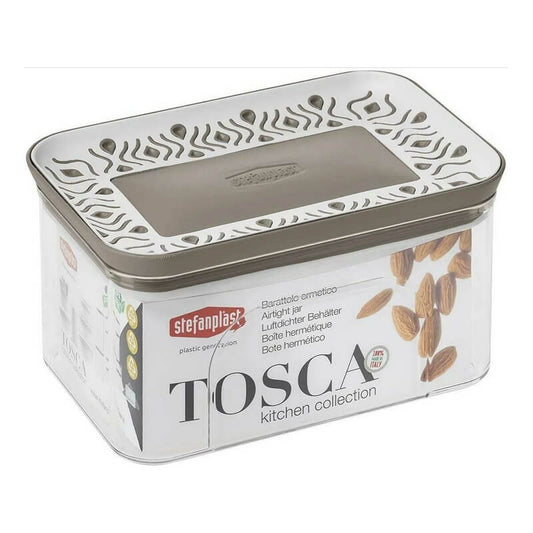 Tosca Tortora Pot Rectangulaire 0,70 Litres