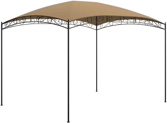 Gazebo en acier résistant avec lunettes de soleil pour les fêtes en plein air - 3x4x2,65m