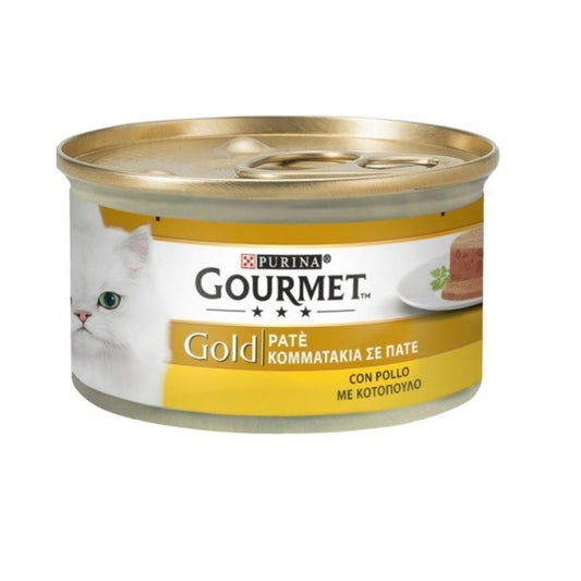 Gourmet Gold Pâté de Poulet Purina 85 grammes