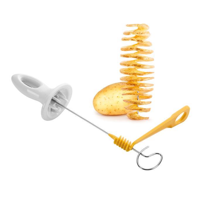 Coupe-pomme de terre en spirale 4 brochettes Presto 24 cm