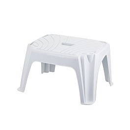 Tabouret polyvalent en plastique - 1 marche - Dimensions 38x24,8x22h - Marche 1