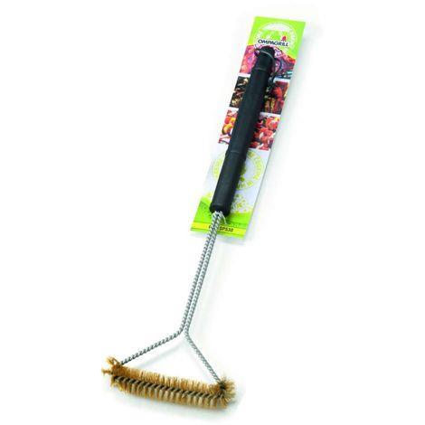 Brosse en laiton de haute qualité pour les grilles de nettoyage et le poêle.