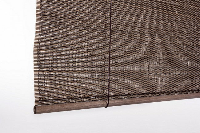 Rideau Dora en bambou marron foncé 120x260 cm