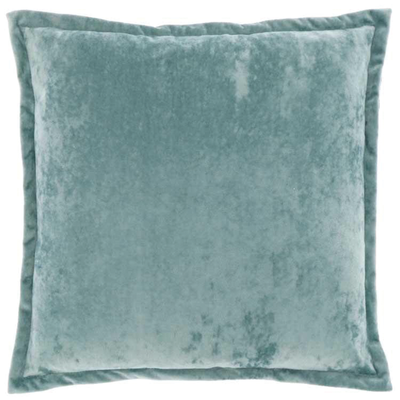 Coussin Tatum 45x45cm bleu minéral