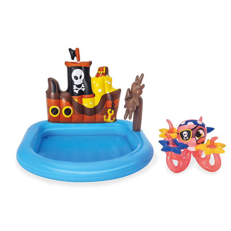 Piscine gonflable bateau pirate