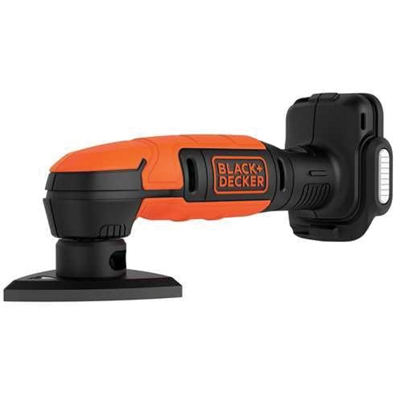 Ponceuse à patins de ponçage Delta Black&amp;Decker Bdcds12N avec batterie Velcro 12 V