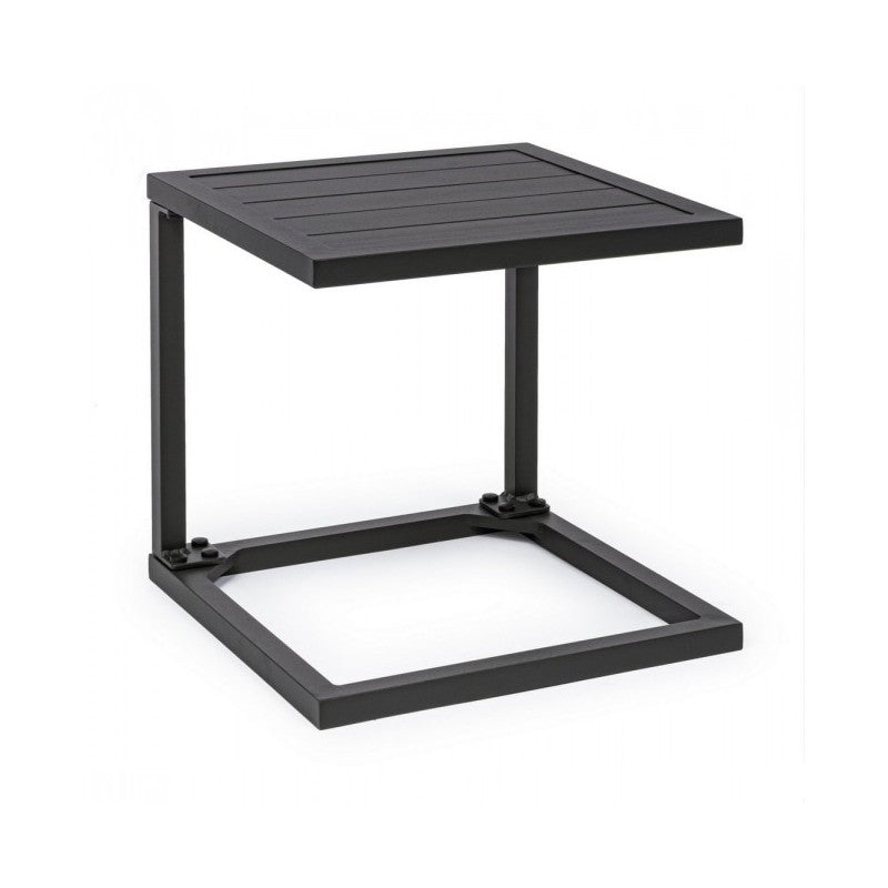 Table de jardin Hilde 40x40 cm Anthracite