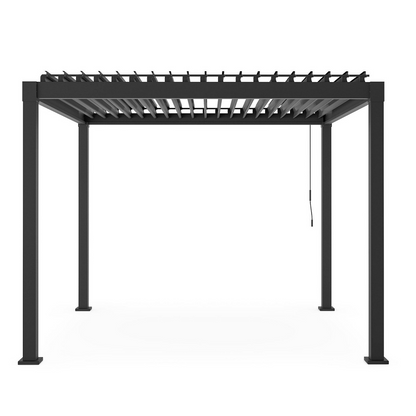 Pergola Garda anthracite 300x300xH240