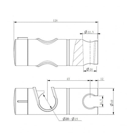 Glissière ABS innovante pour des mouvements fluides et précis.