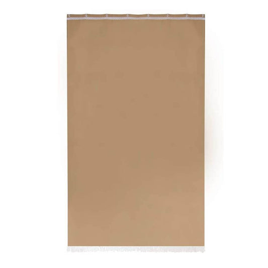 Auvent de balcon beige 140 x 300 centimètres